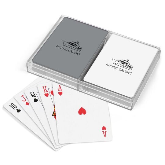 Yacht Double Deck Playing Cards